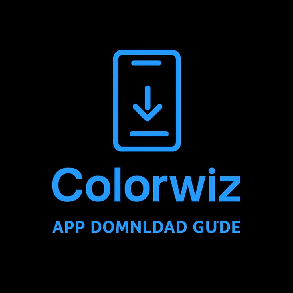 A badge representing the Colorwiz App Download Guide.